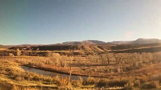 Amtrak California Zephyr between Glenwood Springs and Grand Junction, CO