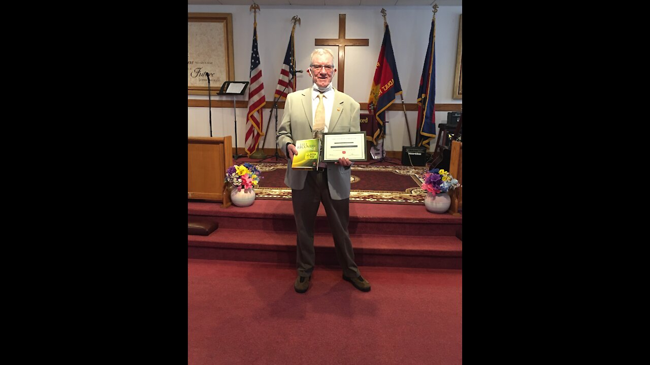 Bill graduates from the Salvation Army program after a 31 year process !
