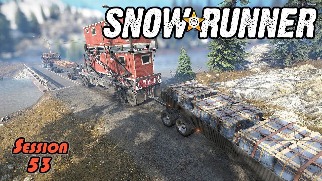 Road-Train Madness [Pt.3] | SnowRunner (Session 53)