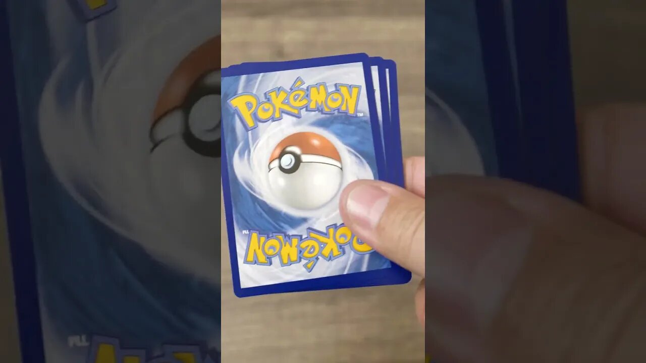 #SHORTS Unboxing a Random Pack of Pokemon Cards 222