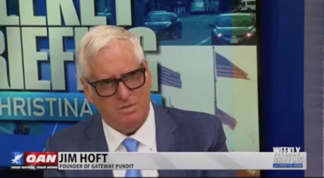 Jim Hoft from Gateway Pundit Joins the Great Christina Bobb on OAN's Weekly Briefing