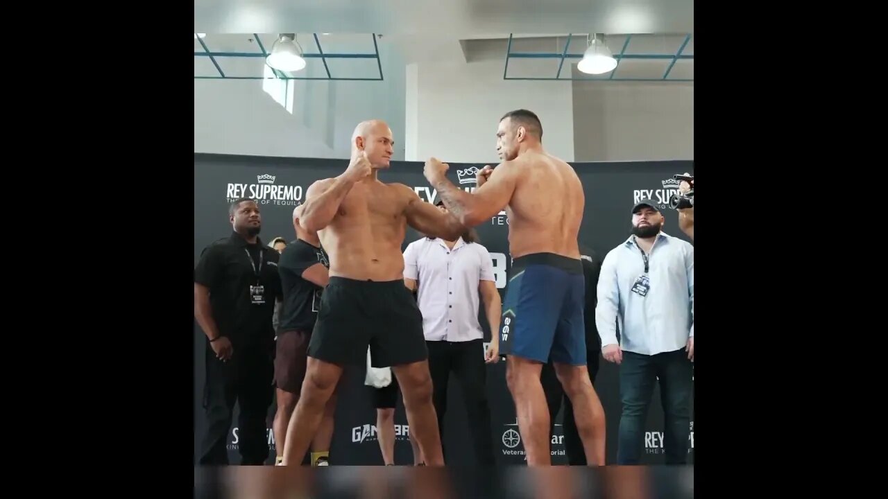 Gamebred Bareknuckle 5 FACE OFF Junior Dos Santos vs Fabricio Werdum!