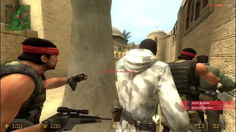 Counter Strike Source Dust 2 Bots #61 Only Sniper Rifles