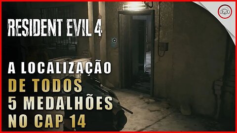 Resident Evil 4 Remake, A localização de todos os 5 medalhões no Cap 14 | Super-Dica