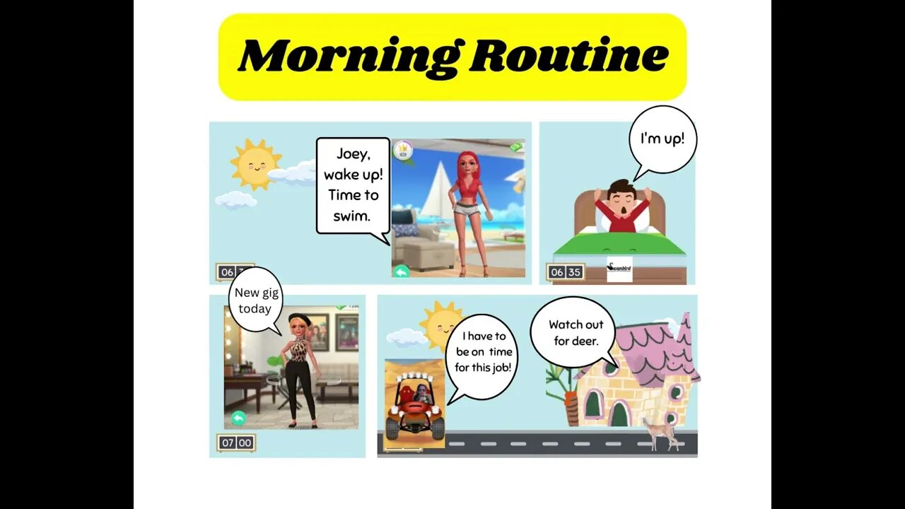 COMIC: MORNING ROUTINE