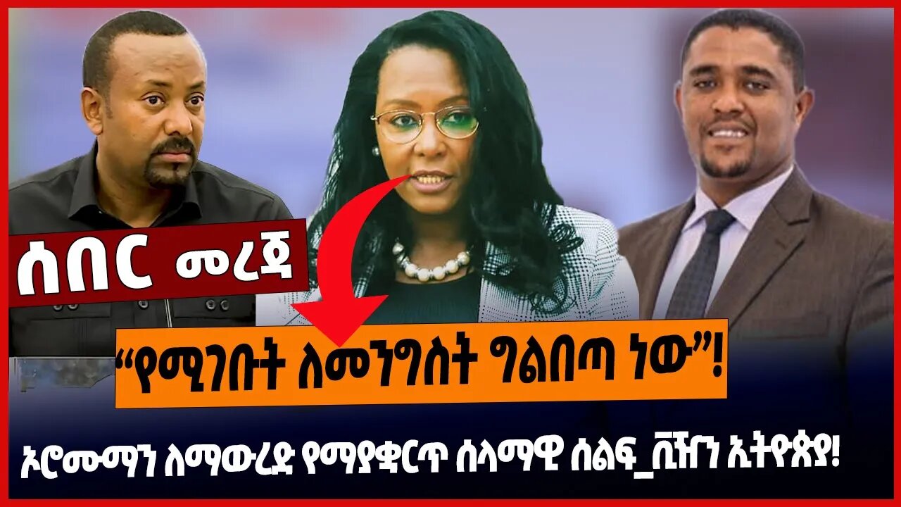 አዳነች ሴራውን ዘረገፈችው❗️ኦሮሙማን ለማውረድ የማያቋርጥ ሰላማዊ ሰልፍ_ቪዥን ኢትዮጵያ❗️