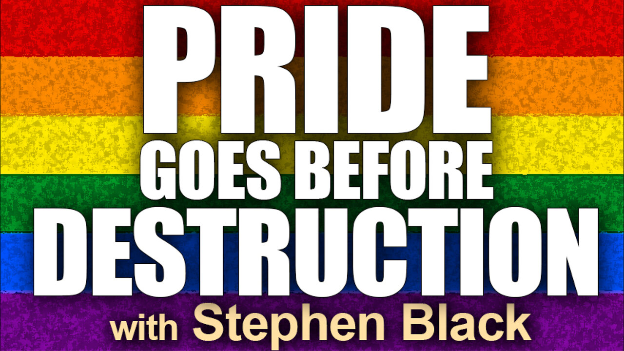 Pride Goes Before Destruction - Stephen Black on LIFE Today Live