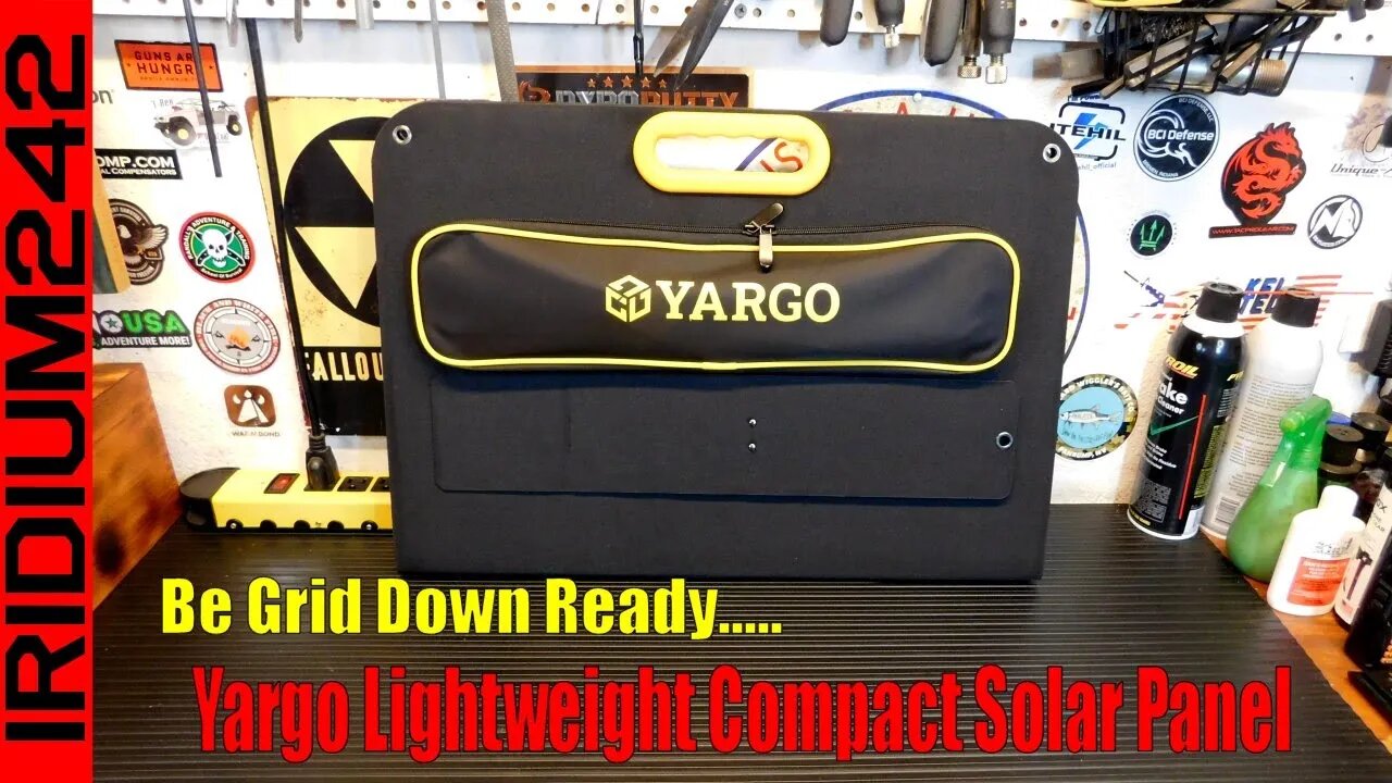 Yargo YP100 100W Solar Panel - Lightweight, Works Great!