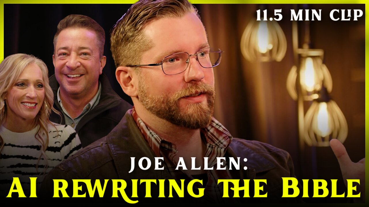 AI rewriting the Bible so that it is "Correct" - Joe Allen | Flyover Clip