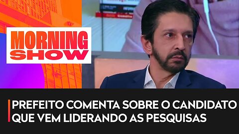 Ricardo Nunes: “Boulos está querendo vender uma imagem que ele não é”