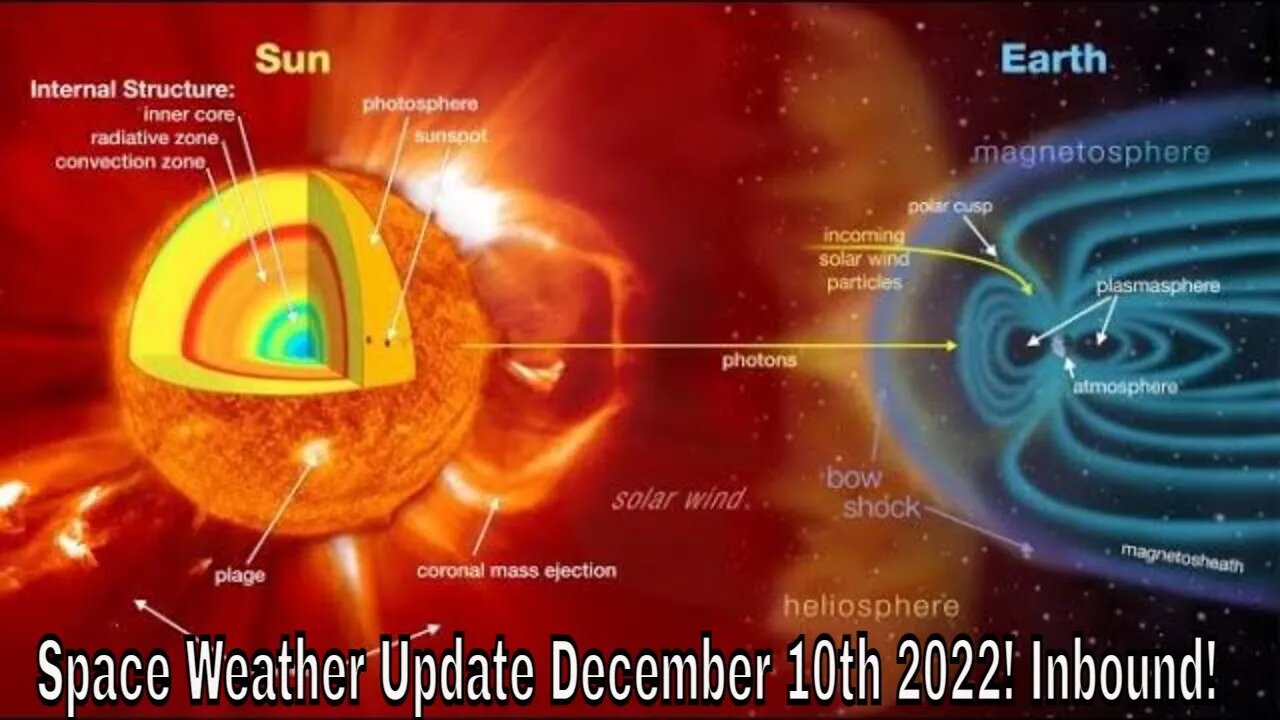 Space Weather Update Live With World News Report Today December 10th 2022!