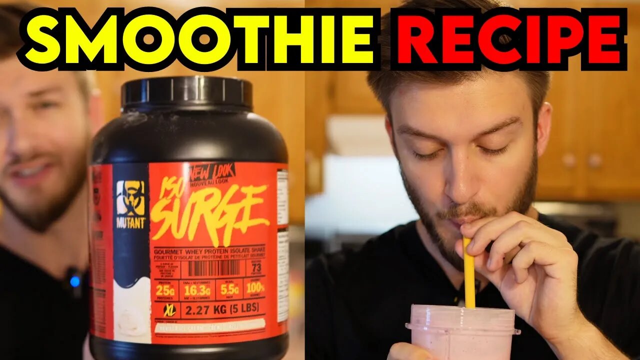 Mutant Iso Surge SMOOTHIE Recipe