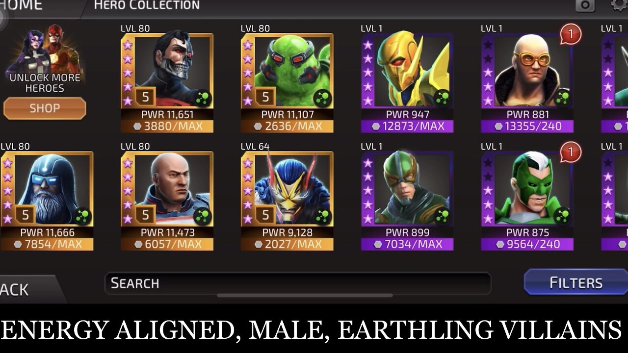 DC Legends Character Reviews: Energy Aligned, Male Earthling Villains Part 1 — ReBirthed Characters