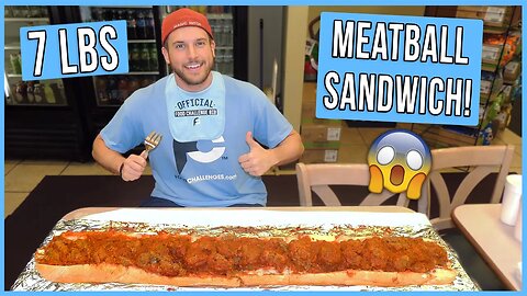 HUGE MEATBALL SUB SANDWICH CHALLENGE IN CHICAGO!