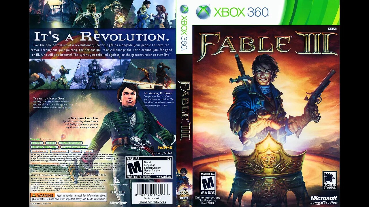 Fable 3 - Parte 4 - Direto do XBOX 360