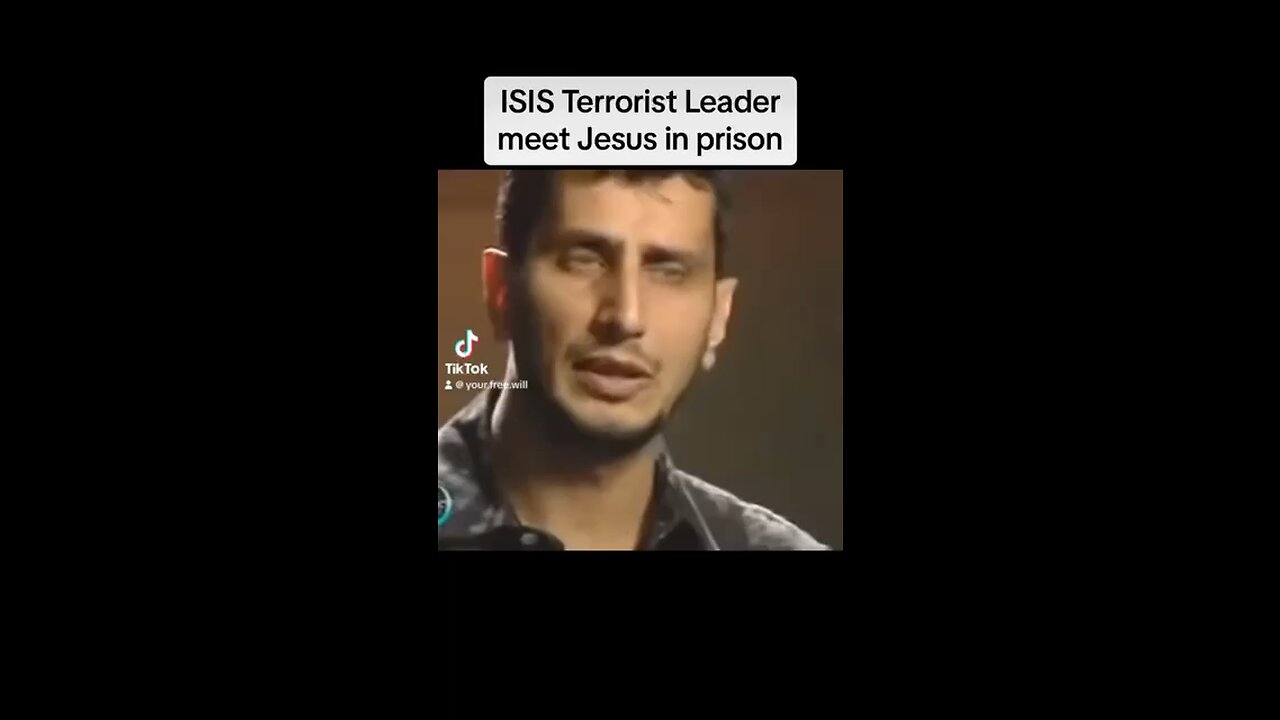 ISIS Leader encounter with Jesus in prison