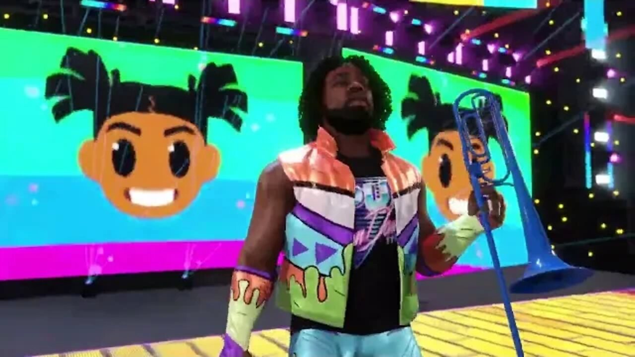 WWE2K22: Xavier Woods Full Entrance