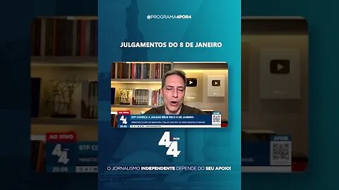 STF começa a julgar réus pelo 8 de janeiro; comentaristas analisam #shorts