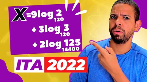 ( INTERESSANTE) QUESTÃO DE LOGARITMO | ITA 2022 |@Professor Theago