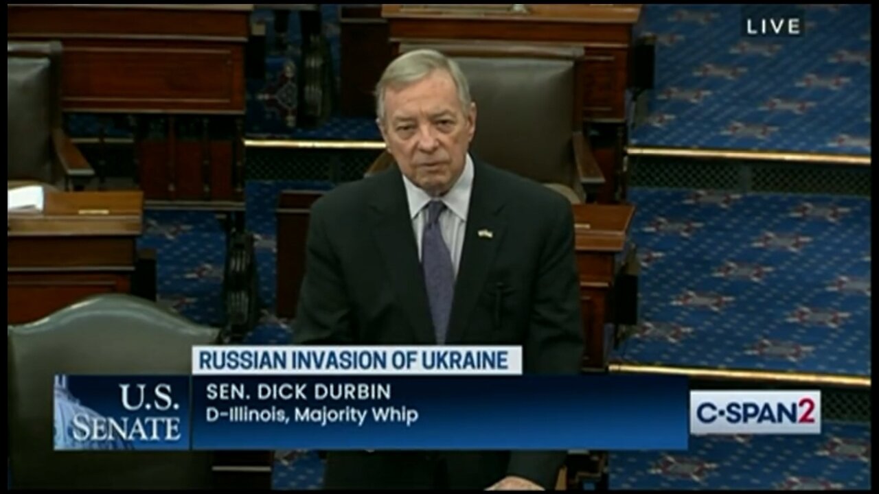 Sen Durbin: Tucker Should Be Ashamed For Making Excuses For Putin