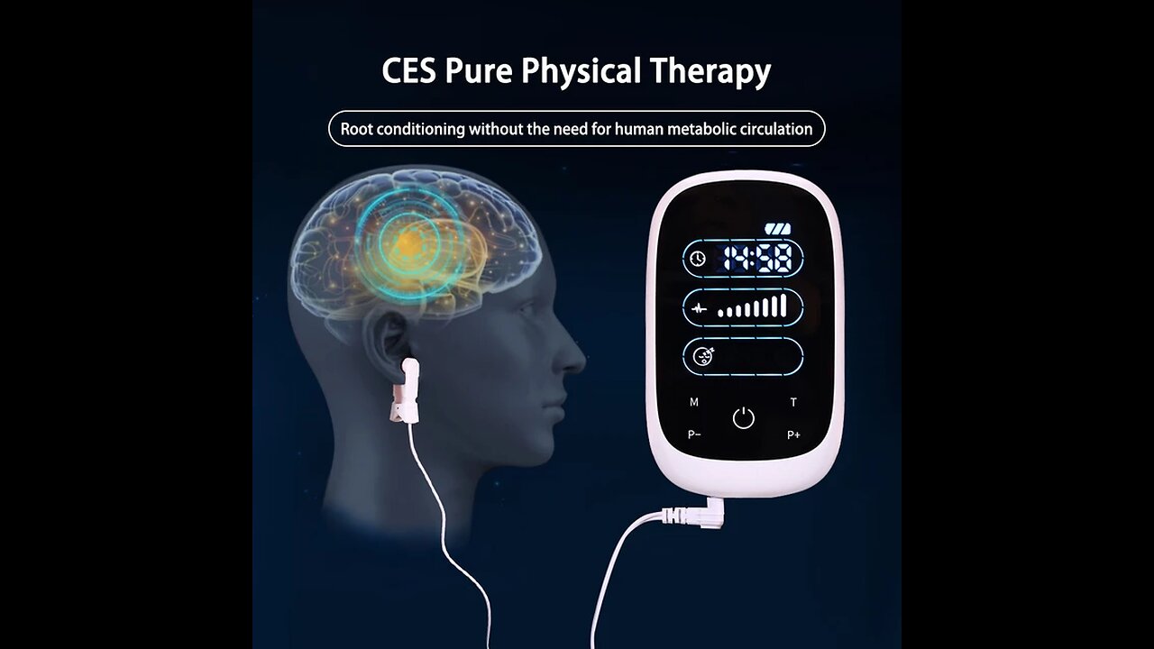 Sleep Aid Device CES Sleeping Therapy Instrument Insomnia Anxiety Depression Tens Machine