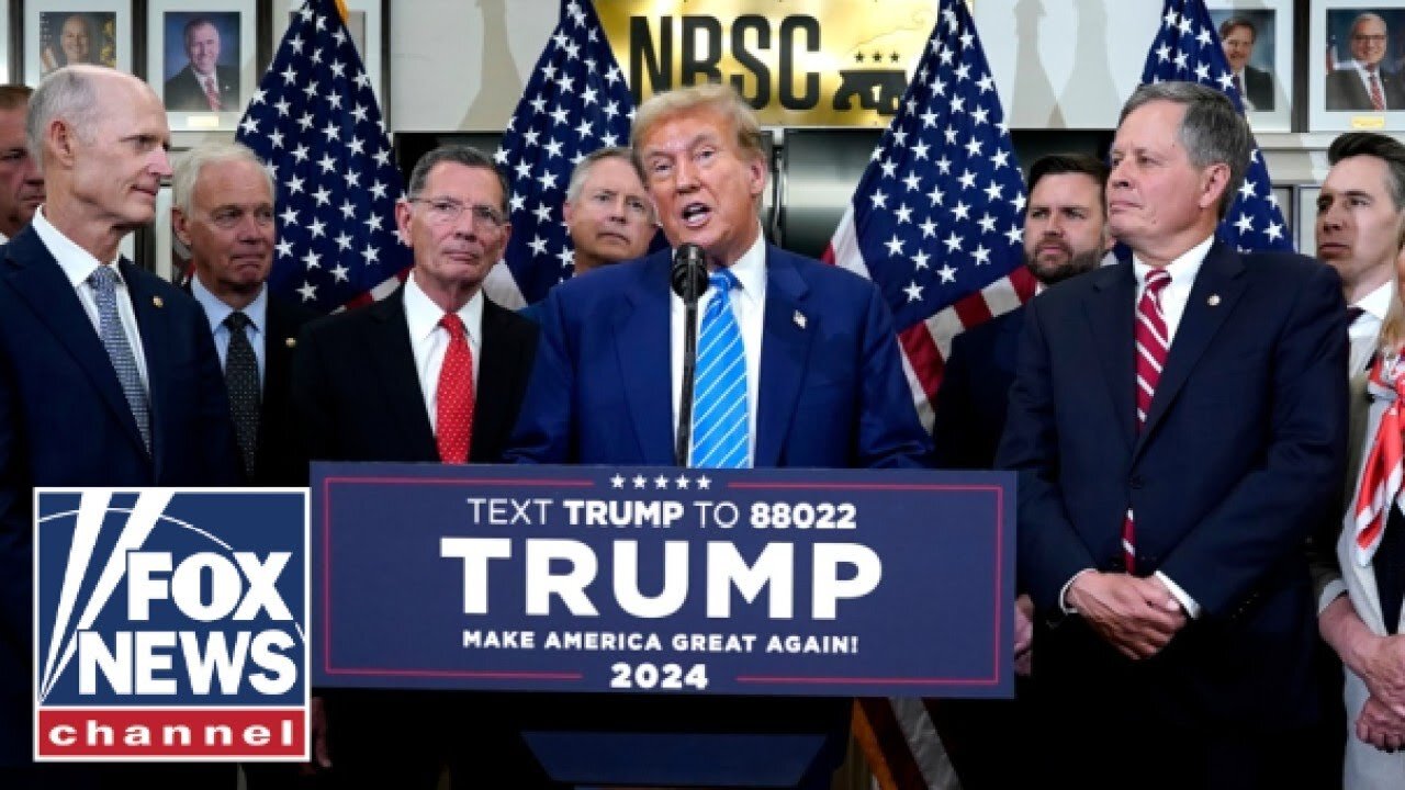 The Five Trump greeted by a united Republican Party in Washington Fox News