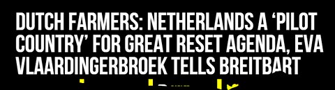 NETHERLANDS AND THE AGENDA 2030 AND MORE GOVERNMENT HYPOCRISY