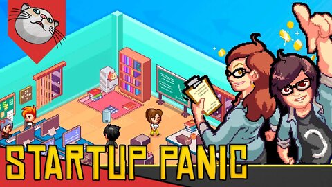 Abra e GERENCIE uma Empresa de Tecnologia - Startup Panic [Gameplay Português PT-BR]