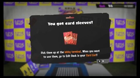 Splatoon 3 - Tableturf Battle - Gnarly Eddy's Card Sleeve