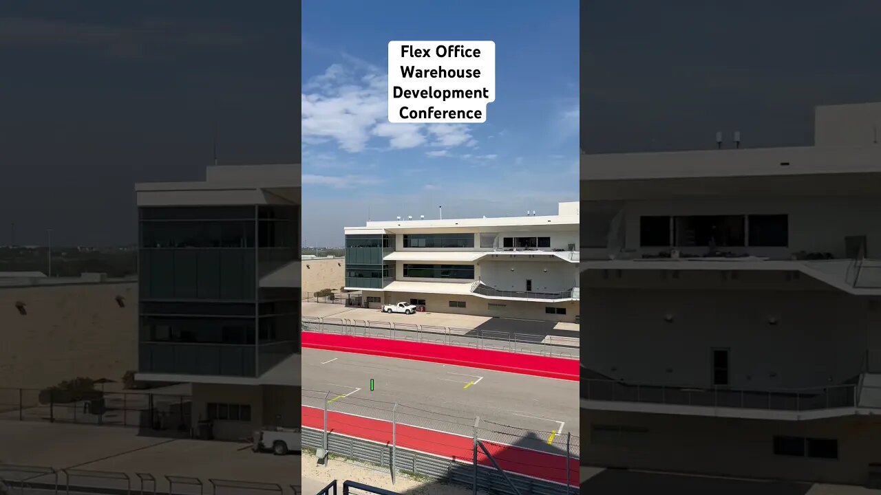Flex Office Warehouse Development Conference at the Circuit of the Americas in Austin Texas
