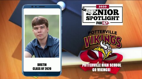 Potterville High School Senior Spotlight - Dustin