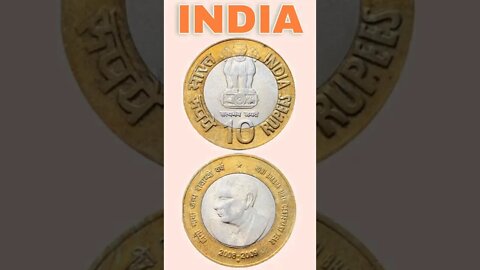 India 10 rupees 2009.#shorts #coinnotesz
