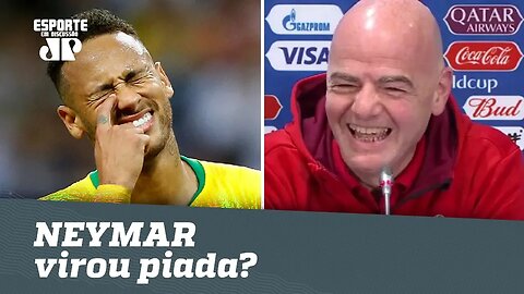 Virou piada? Presidente da Fifa GARGALHA ao falar de NEYMAR!