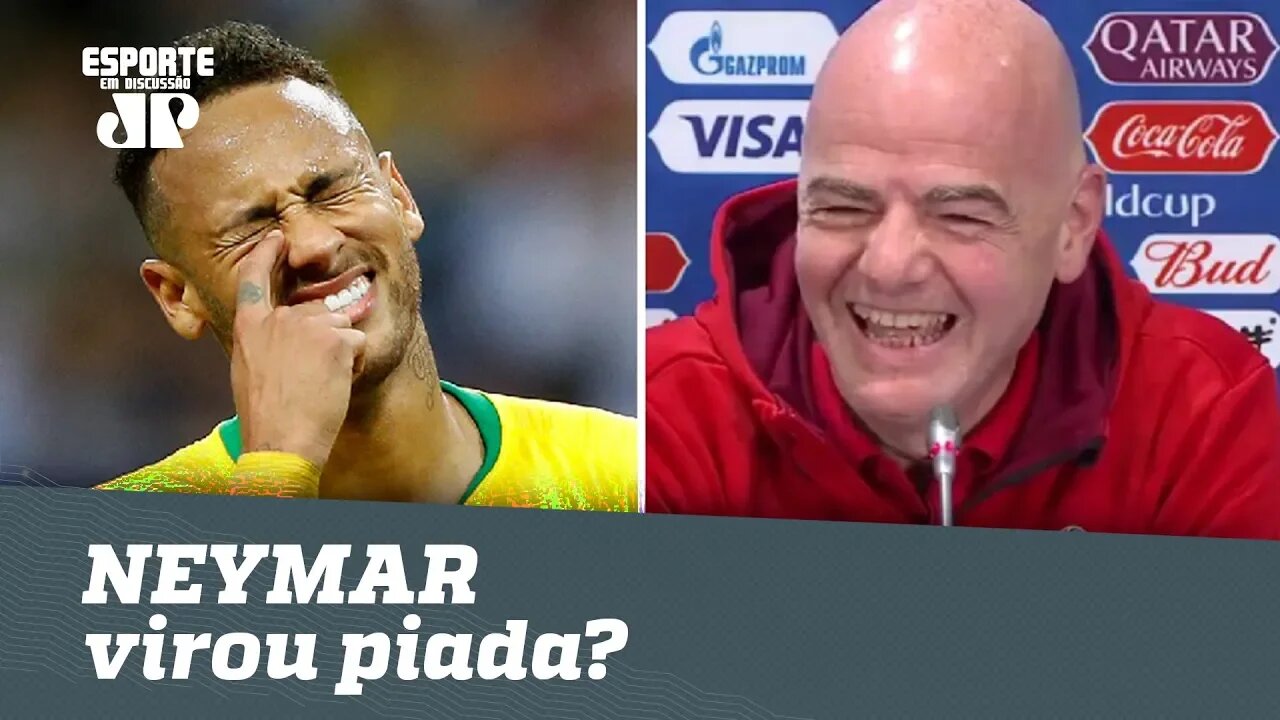 Virou piada? Presidente da Fifa GARGALHA ao falar de NEYMAR!