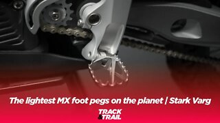 The lightest motocross foot pegs on the planet | Stark Varg