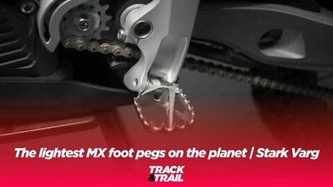 The lightest motocross foot pegs on the planet | Stark Varg