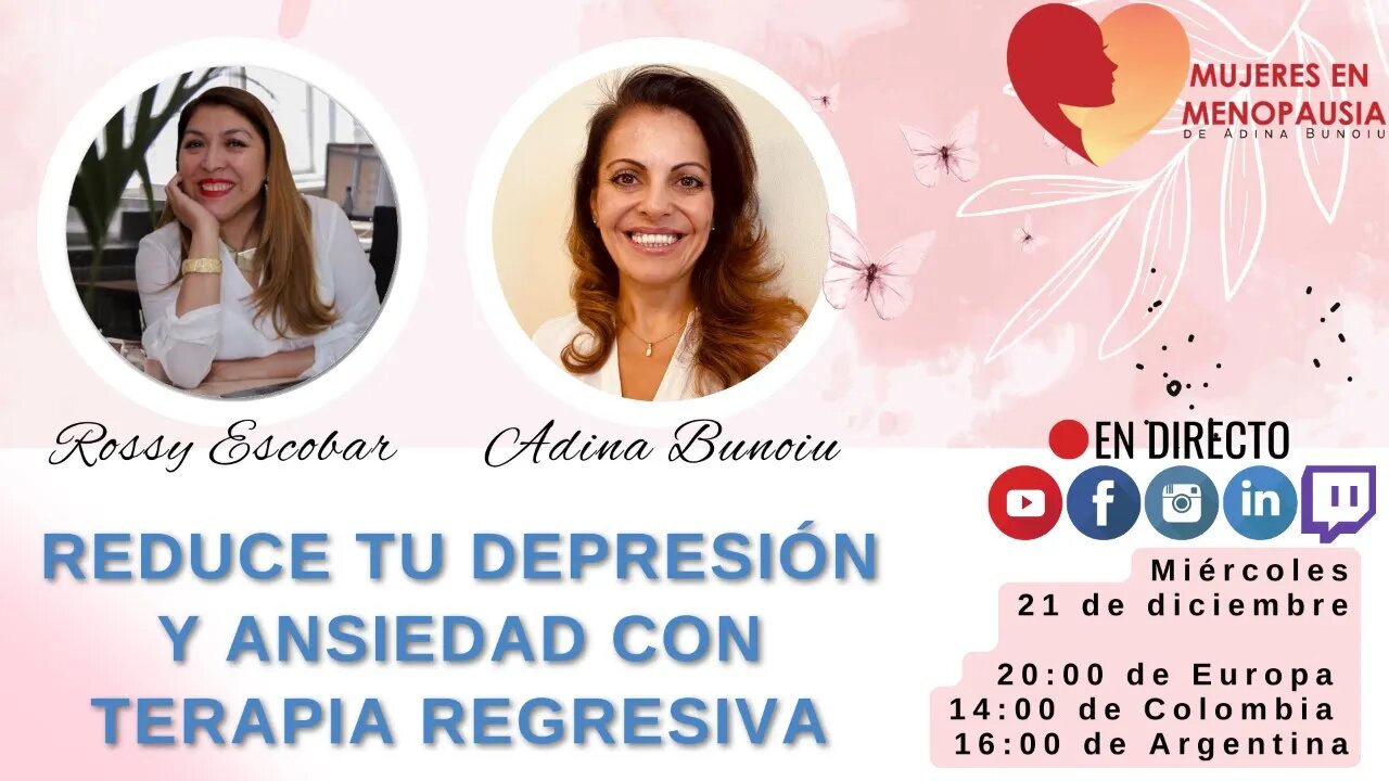 Reduce tu depresión y ansiedad con terapia regresiva