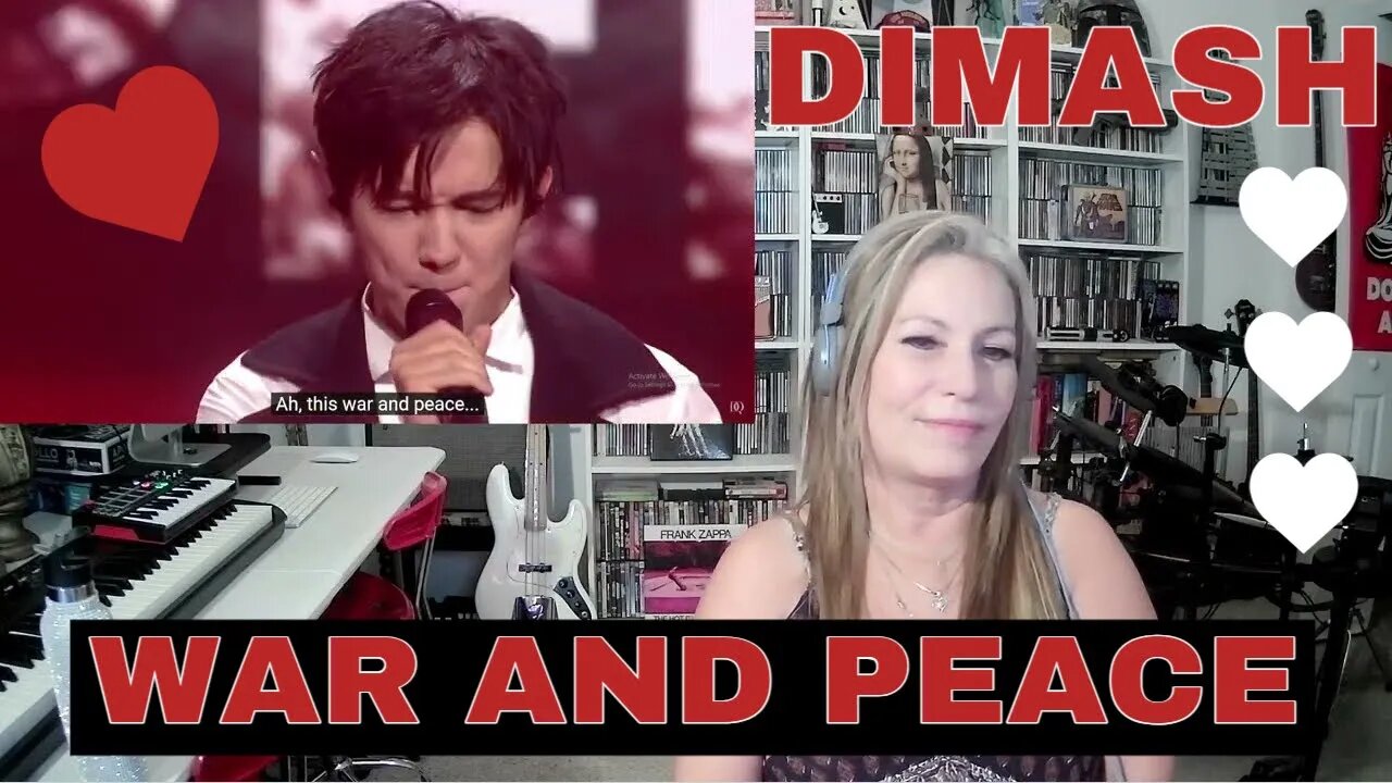 DIMASH Reaction WAR and PEACE 2021 Reaction TSEL Dimash War and Peace TSEL Reacts NEW DIMASH!