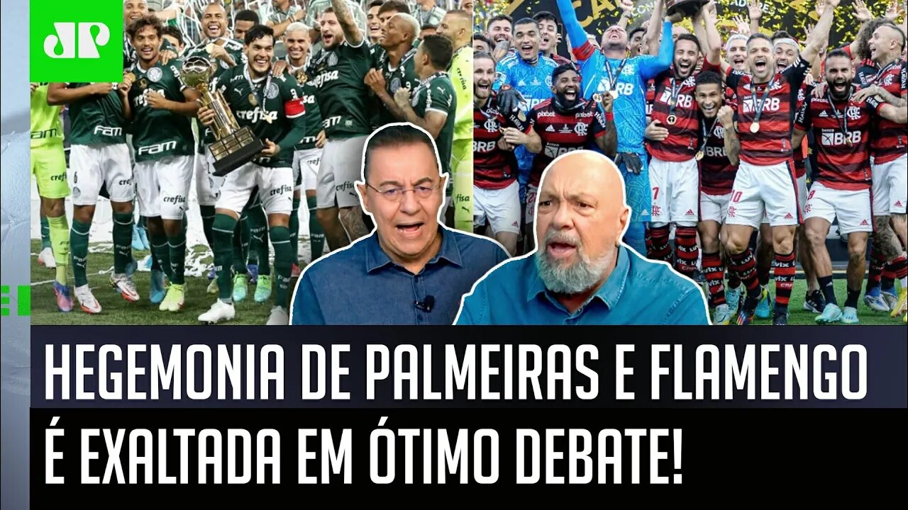 "PODE ESQUECER, cara! Palmeiras e Flamengo FORAM CAMPEÕES DE NOVO e..." HEGEMONIA é EXALTADA!