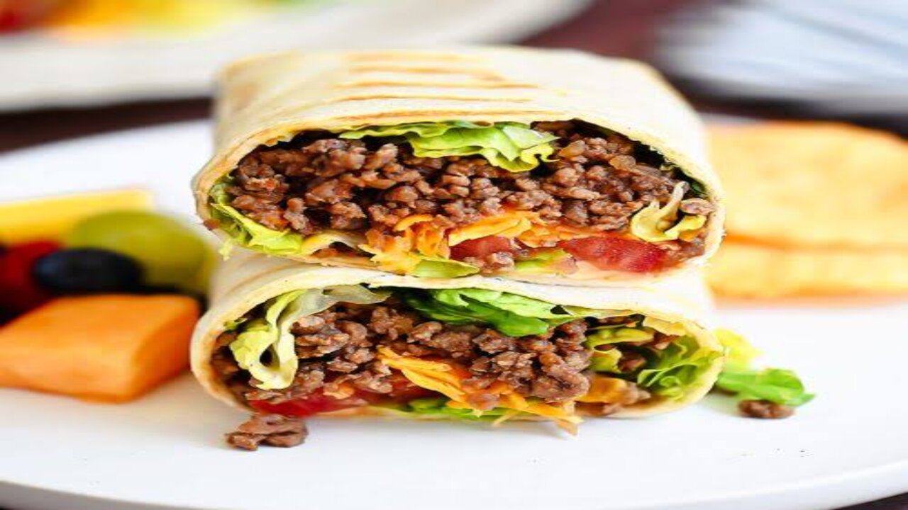 "Beef Cheese Wrap,Beef burrito Recipe"