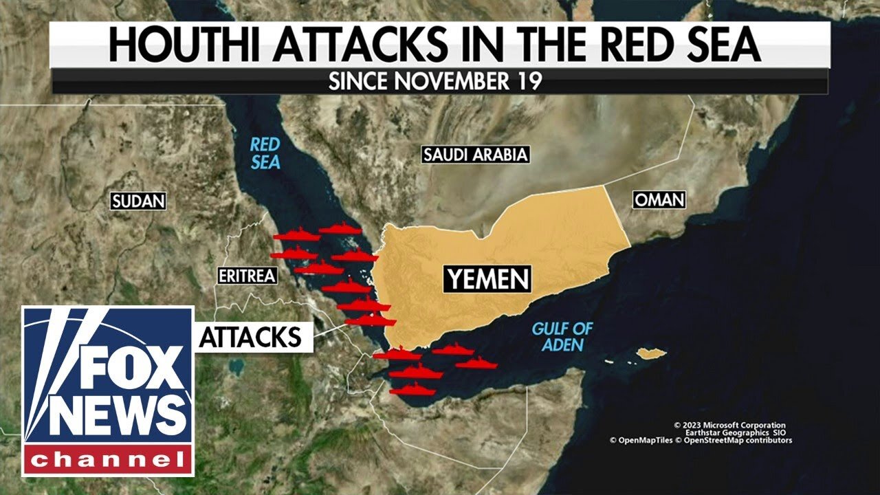 Houthi rebels fire 2 more bombs on us ships overnight