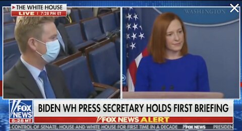 Biden WH Press Secretary’s briefing held a much different tune than Trump’s