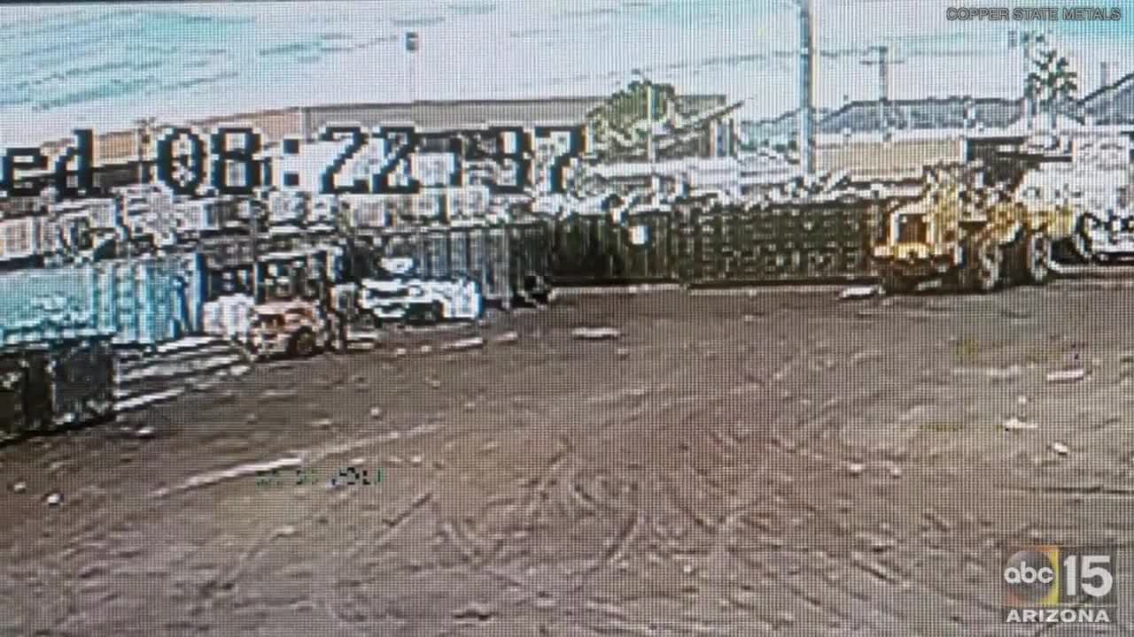 Surveillance video shows plane crash