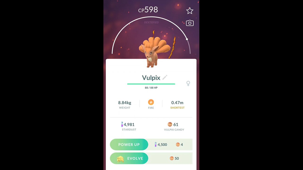 Vulpix Evolves into Ninetales in Pokemon GO #Pokemon #PokemonGO