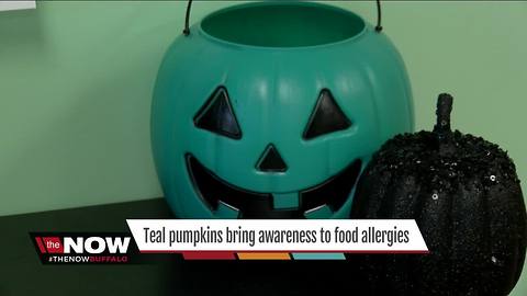 Teal pumpkins bring awareness to food allergies