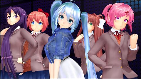 DDLC x Miku [ITZY (있지) - ICY]