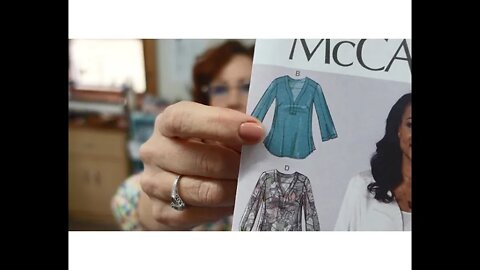 Sewing McCalls 7357 top, tips and review