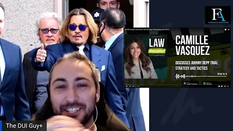 Johnny Depp Trial Strategies: Interview of Camille Vasquez (Lawyer Reacts)