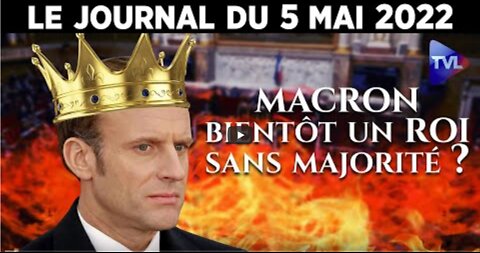 Macron une chute imprévue - JT du jeudi 5 mai 2022