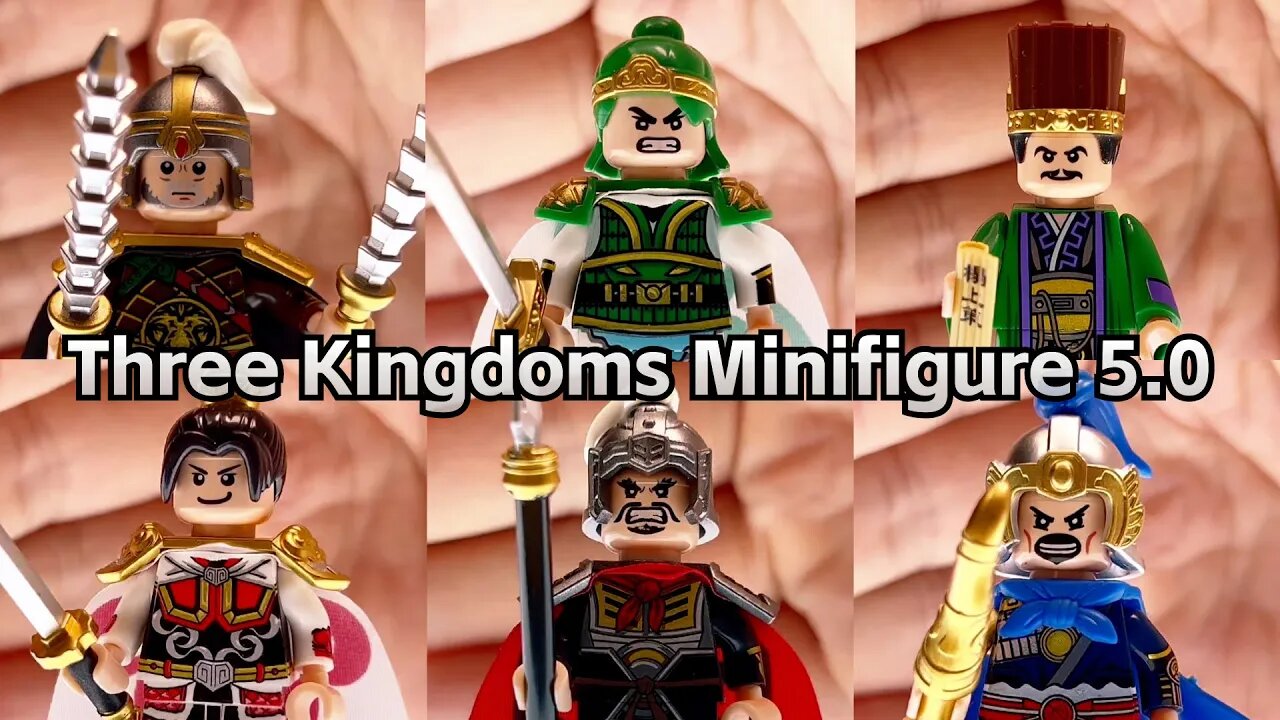 Lego Three Kingdoms Minifigure Season 5 Unofficial Lego Speed Build #bricks #toys